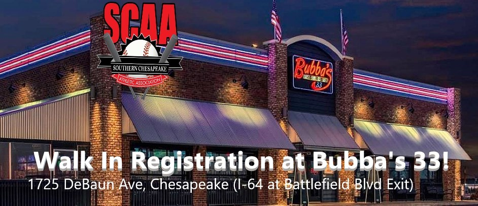 Fall Walk In Registration Kick Off This Wednesday at Bubbas33!